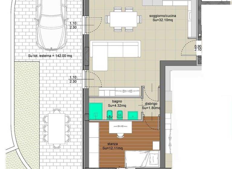 Wohnung zum Kauf - Erstbezug 348.000 € 3 Zimmer 112 m² frei ab sofort Aldeno