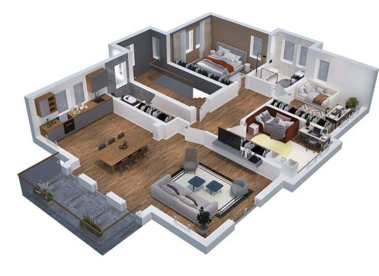 Wohnung zur Miete 1.554 € 4 Zimmer 111 m² Bensheim 64625