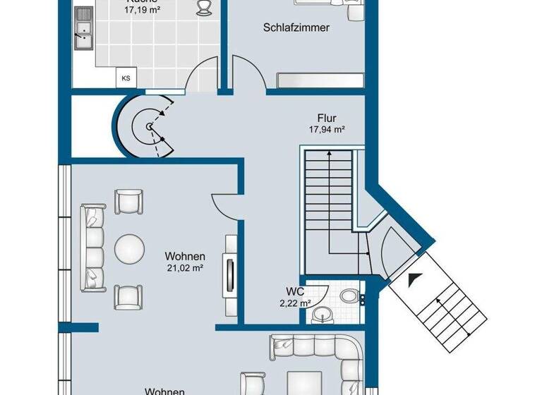 Maisonette zum Kauf 335.000 € 4 Zimmer 163 m² 2. Geschoss Stadtmitte Recklinghausen 45657