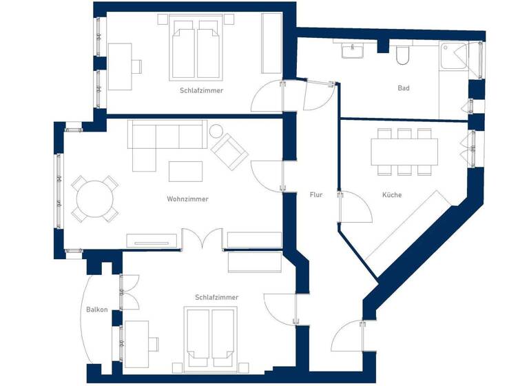 Studio zur Miete 1.974 € 3 Zimmer 99 m² 1. Geschoss frei ab 16.04.2026 Schlieperstraße 76 Tegel Berlin 13507