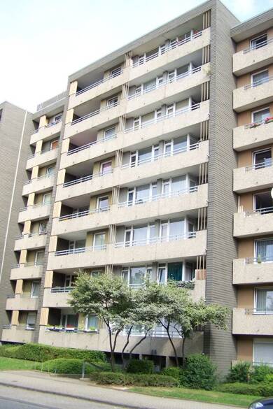 Wohnung zur Miete nur mit Wohnberechtigungsschein 203 € 1 Zimmer 37,9 m² 6. Geschoss frei ab 12.08.2025 Espenstraße 16 Schmölderpark Mönchengladbach 41239