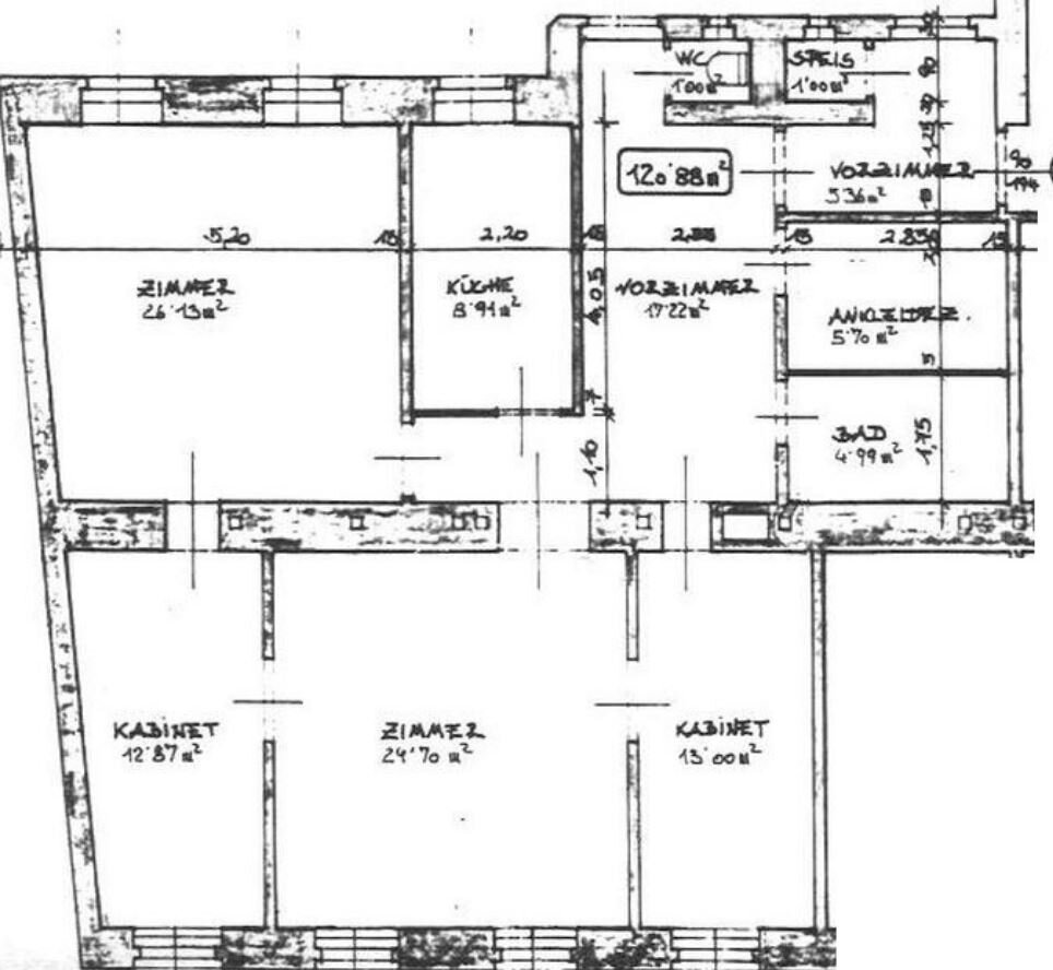 Wohnung zum Kauf 599.000 € 5 Zimmer 120,9 m²<br/>Wohnfläche Wien 1180