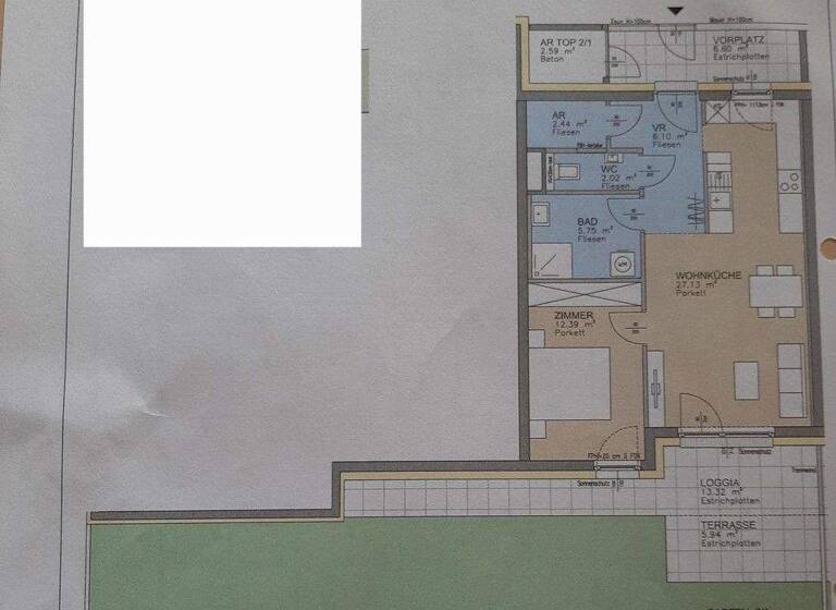 Wohnung zur Miete - Erstbezug 778 € 2 Zimmer 55,8 m² EG Breitenäckergasse Ebreichsdorf 2483