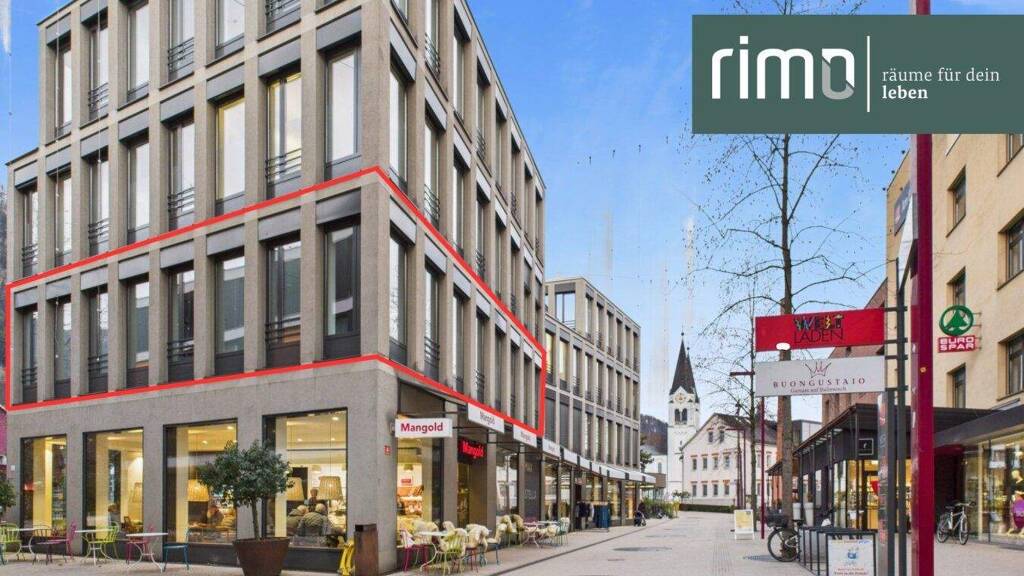 Büro zur Miete 2.262 € 136,7 m² Bürofläche Am Garnmarkt 4 Götzis 6840