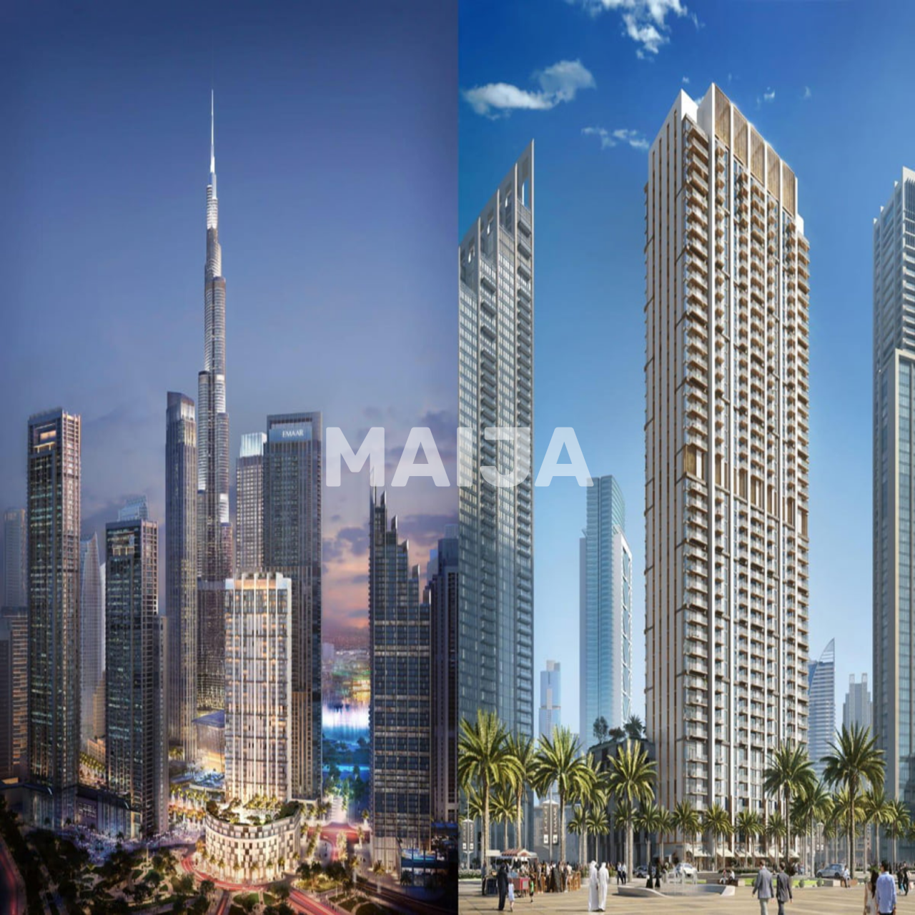 Apartment zum Kauf 692.378,55 € 3 Zimmer 90,7 m²<br/>Wohnfläche 40.<br/>Geschoss Downtown Dubai, Burj Khalifa District Dubai