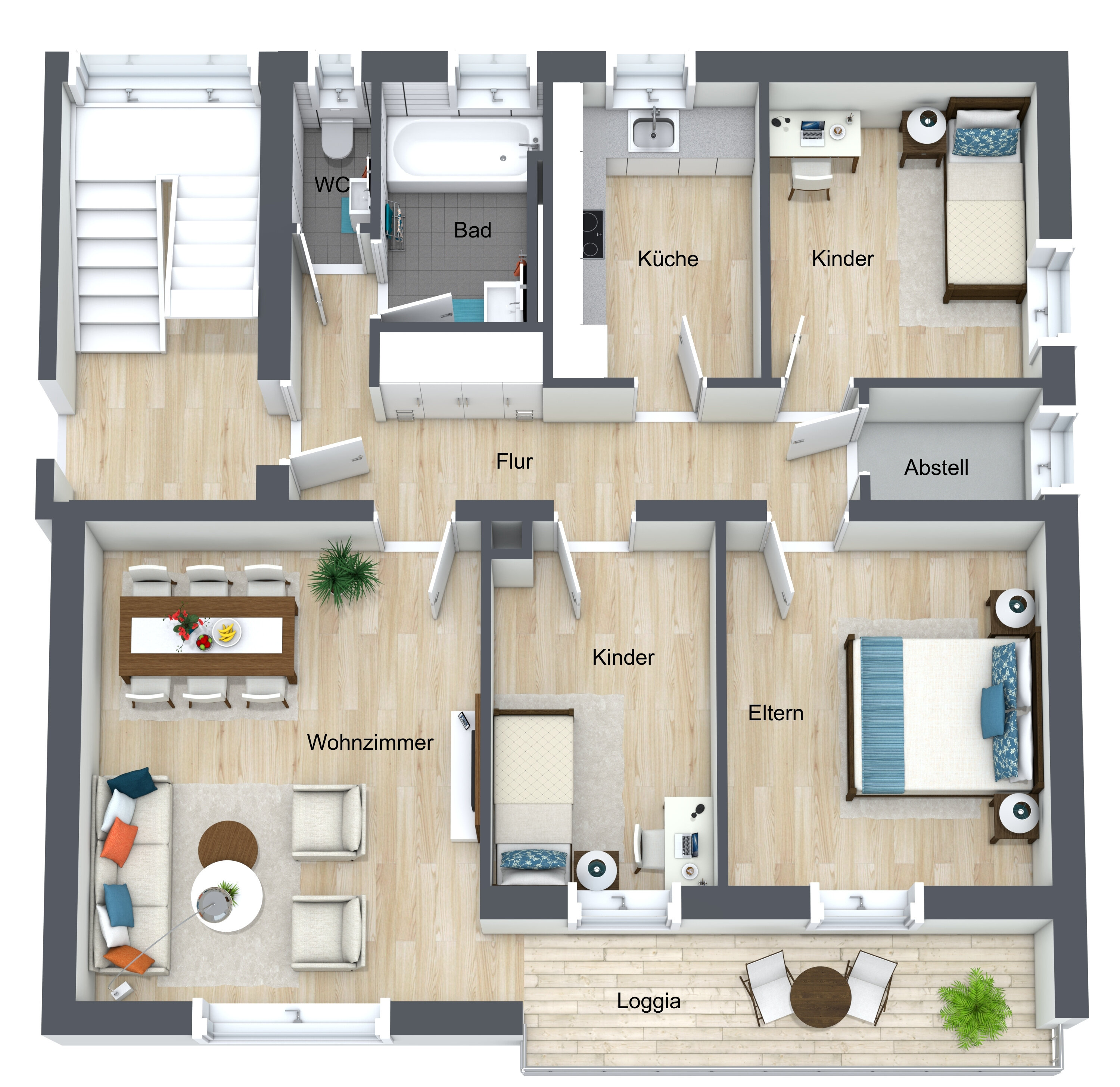 Wohnung zum Kauf 1.350.000 € 18 Zimmer 310 m²<br/>Wohnfläche Memmingen Memmingen 87700