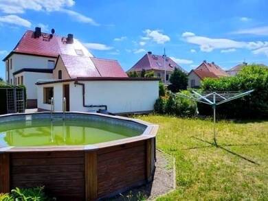 Doppelhaushälfte zum Kauf 299.900 € 5 Zimmer 109,4 m² 600 m² Grundstück frei ab sofort Hans-Sachs-Straße 39 Taucha Taucha 04425