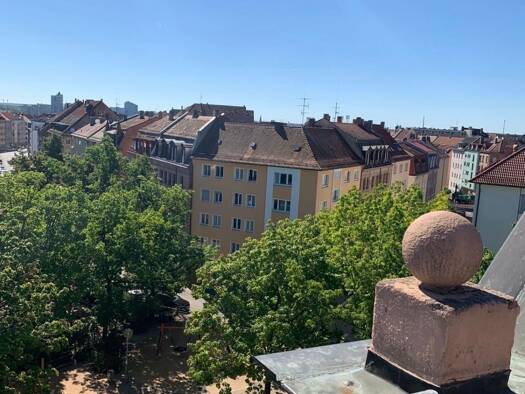 Maisonette zur Miete 1.800 € 3,5 Zimmer 115 m² Geschoss 4/4 frei ab sofort Rennweg Altstadt und engere Innenstadt 90489