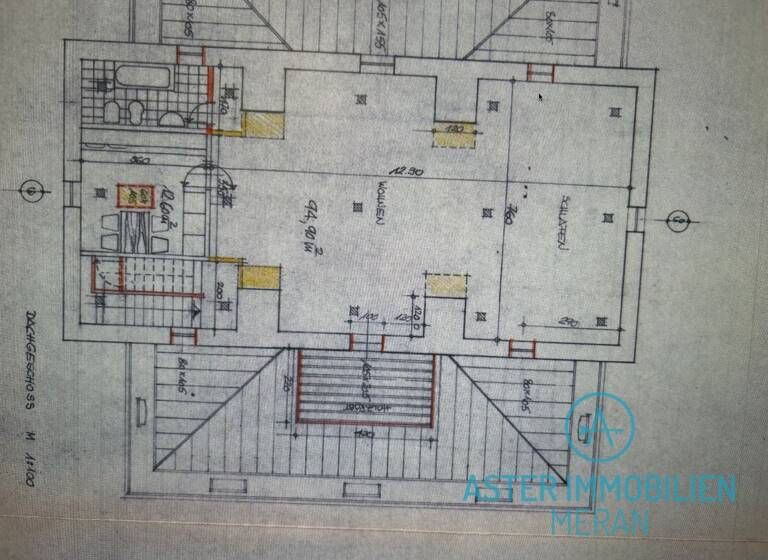 Penthouse zum Kauf 680.000 € 2 Zimmer 103 m² 3. Geschoss Georgenstrasse Meran 39012