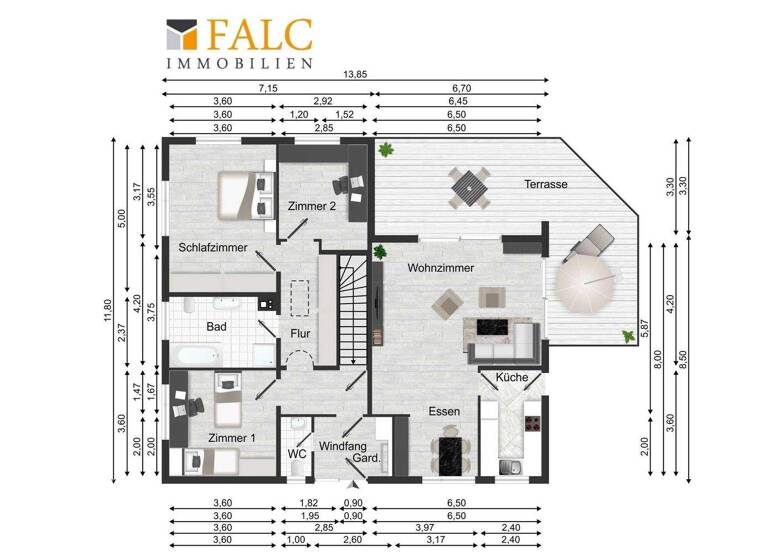 Bungalow zum Kauf 905.000 € 5 Zimmer 175 m² 2.397 m² Grundstück Bleidenstadt Idstein-Walsdorf 65510