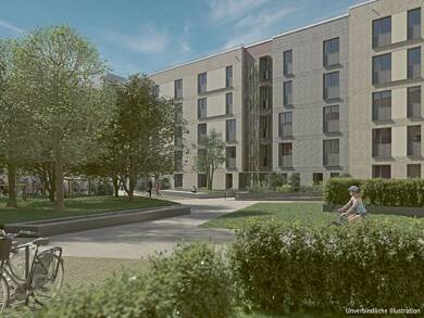 Wohnung zum Kauf - Erstbezug provisionsfrei 715.000 € 4 Zimmer 90,4 m² 3. Geschoss Friedhofstraße 4 Nord Stuttgart 70191