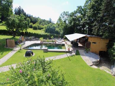 Einfamilienhaus zum Kauf 1.435.000 € 8 Zimmer 183 m² 3.845 m² Grundstück Schloßberg 48 Schloßberg Tiefenbach 84184