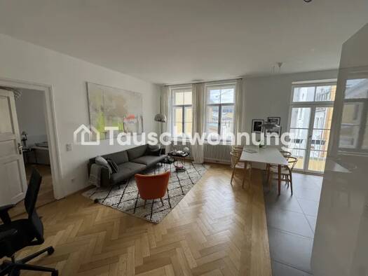 Wohnung zur Miete Tauschwohnung 2.000 € 2 Zimmer 89 m² 3. Geschoss Altstadt-Lehel München 80538
