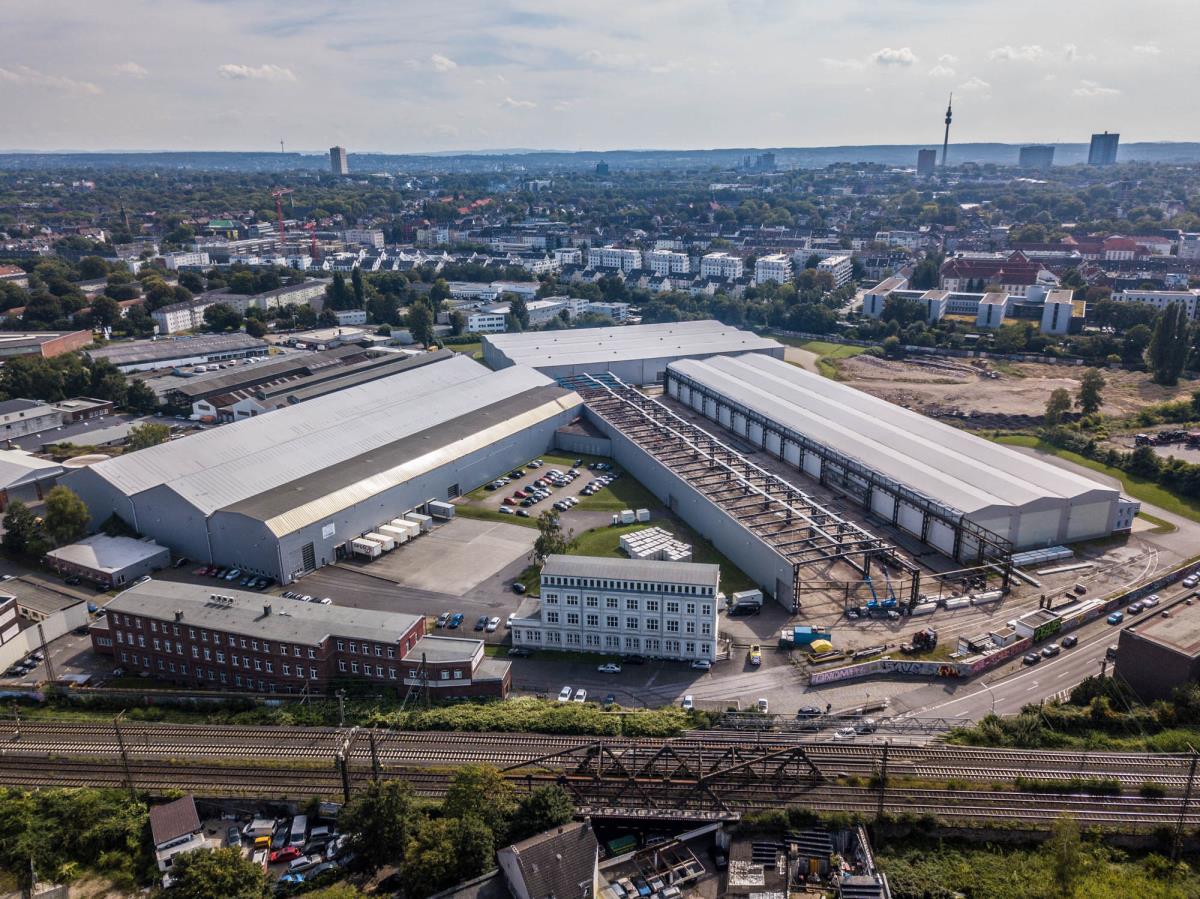 Lagerhalle zur Miete provisionsfrei 12.300 m²<br/>Lagerfläche ab 12.300 m²<br/>Teilbarkeit Funkenburg Dortmund 44145