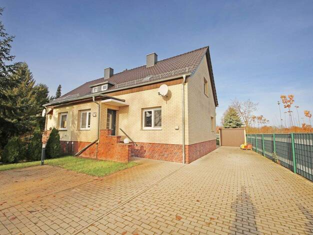 Doppelhaushälfte zum Kauf 295.000 € 3 Zimmer 110 m² 600 m² Grundstück Lutherstadt Wittenberg Wittenberg 06886