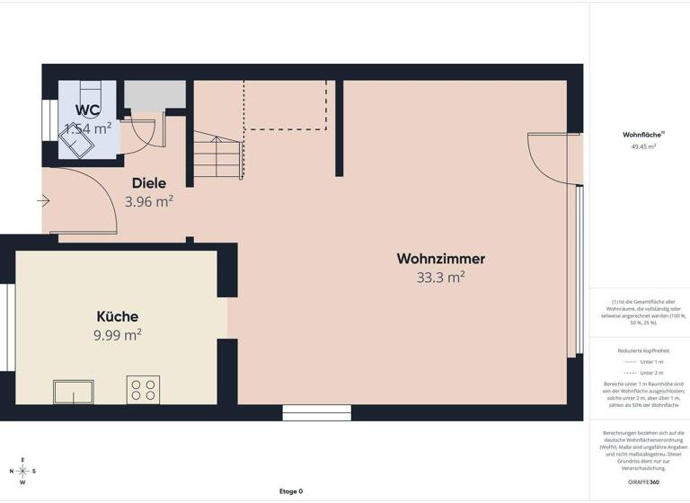 Reihenendhaus zum Kauf 297.000 € 4 Zimmer 114,7 m² 242 m² Grundstück Innenstadt Osterholz-Scharmbeck 27711