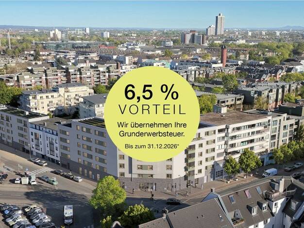 Wohnung zum Kauf - Erstbezug provisionsfrei 417.852 € 3 Zimmer 70,4 m² 1. Geschoss Nesselrodestr. 4 Niehl Köln 50735