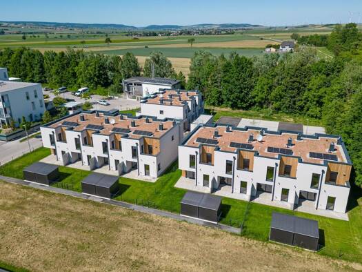 Reihenmittelhaus zum Kauf - Erstbezug 490.600 € 4,5 Zimmer 111,7 m² 77,5 m² Grundstück frei ab sofort Ragelsdorf St. Pölten 3107