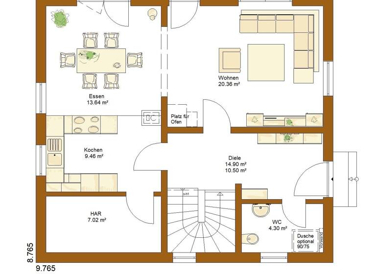 Einfamilienhaus zum Kauf provisionsfrei 540.835 € 5 Zimmer 135 m²<br/>Wohnfläche 443 m²<br/>Grundstück Maidbronn Rimpar 97222