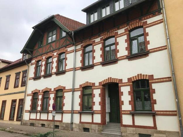 Mehrfamilienhaus zur Miete 270 € 1 Zimmer 27 m² 308,4 m² Grundstück Karl Marienstraße 51 Arnstadt Arnstadt 99310