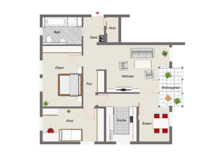Wohnung zum Kauf 295.000 € 3 Zimmer 83,5 m² 1. Geschoss Karlstadt 97753