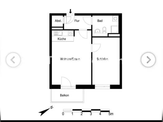 Wohnung zur Miete nur mit Wohnberechtigungsschein Tauschwohnung 390 € 2 Zimmer 54 m² 2. Geschoss Moabit Mitte 13353