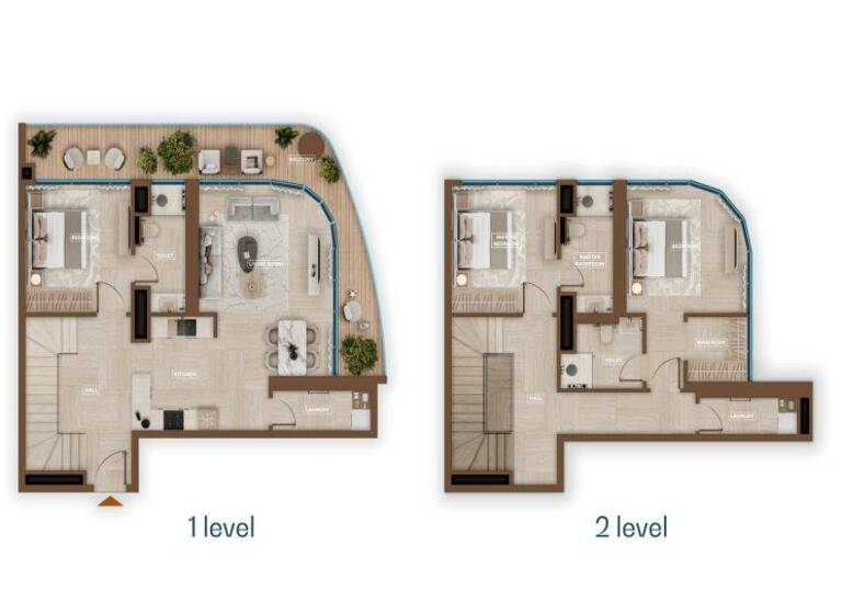 Wohnung zum Kauf - Erstbezug provisionsfrei 1.202.308 € 4 Zimmer 173 m² Dubai