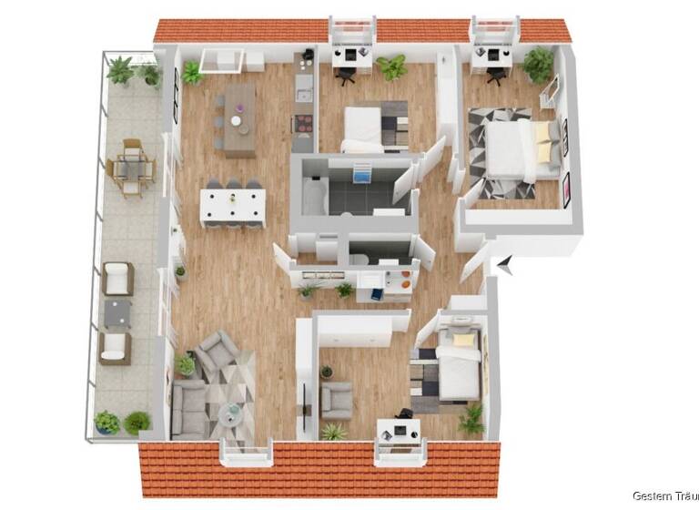 Wohnung zum Kauf provisionsfrei 590.000 € 4 Zimmer 112,4 m² Neustadt Titisee-Neustadt 79822