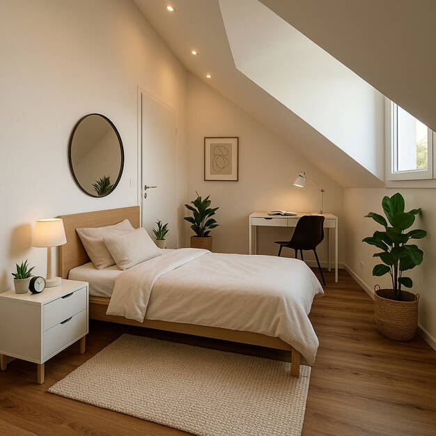WG-Zimmer zur Miete Wohnen auf Zeit 590 € 16,7 m² 4. Geschoss frei ab 01.06.2025 Widderstraße 12 Lechhausen - West Augsburg 86167