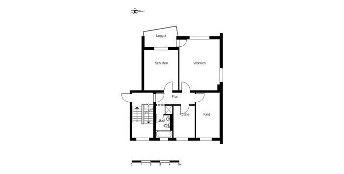 Wohnung zur Miete 633 € 3 Zimmer 72,2 m²<br/>Wohnfläche 1.<br/>Geschoss 04.03.2025<br/>Verfügbarkeit Vor den Kampen 10 St. Magnus Bremen 28759