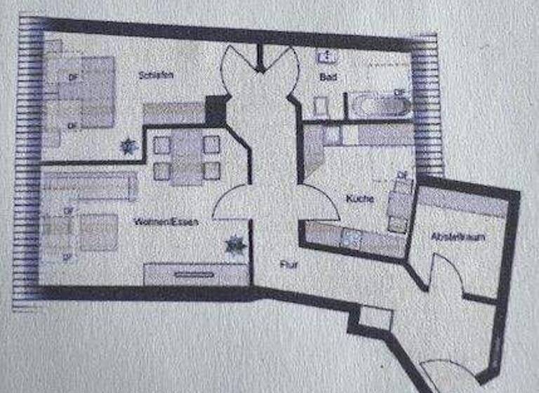 Wohnung zum Kauf 53.000 € 2 Zimmer 55 m² 3. Geschoss Wurzen 04808