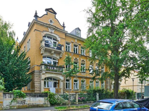 Wohnung zur Miete 835 € 2 Zimmer 57,4 m² EG frei ab 01.11.2026 Bachstraße 18 Radeberger Vorstadt Ortsamtsbereich Neustadt 01099
