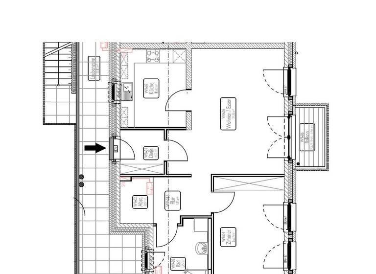 Wohnung zur Miete - Erstbezug 1.510 € 2 Zimmer 86,2 m² 1. Geschoss Bergedorf Hamburg / Bergedorf 21029