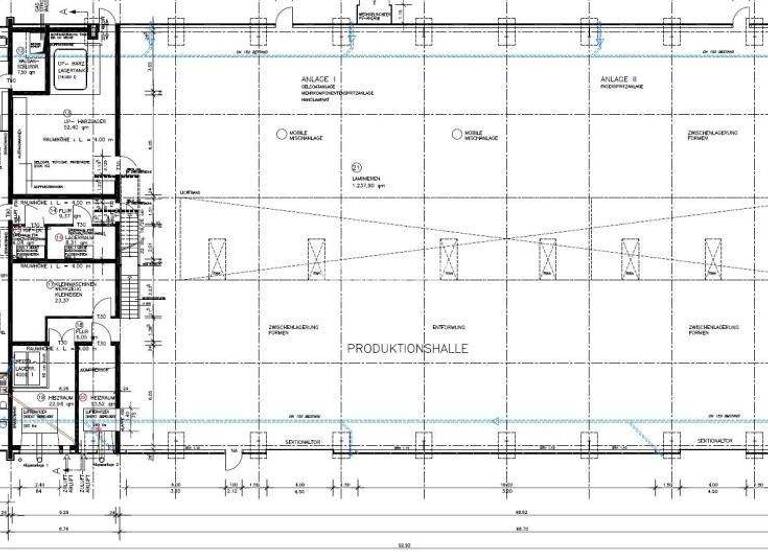 Lagerhalle zur Miete provisionsfrei 265 m² Lagerfläche teilbar ab 265 m² Weißensee 99631
