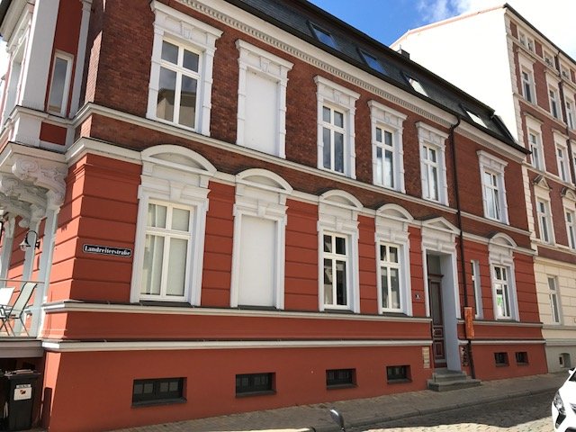 Wohnung zur Miete 550 € 1 Zimmer 40 m²<br/>Wohnfläche 1.<br/>Geschoss Landreiterstraße 16 Schelfstadt Schwerin 19055