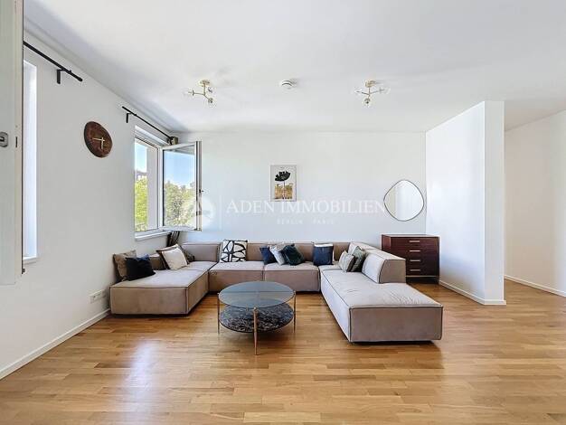 Wohnung zur Miete 2.970 € 3 Zimmer 105 m² 3. Geschoss Else-Lasker-Schüler Straße 2 Schöneberg Berlin 10783