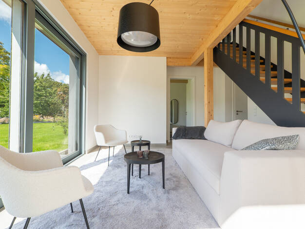 Doppelhaushälfte zum Kauf - Erstbezug provisionsfrei 1.134.715 € 5 Zimmer 159 m² 584 m² Grundstück Bergen Bergen auf Rügen / Streu 18528