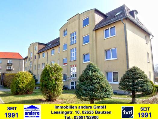 Wohnung zur Miete 500 € 3 Zimmer 91,6 m² 2. Geschoss Löbau 02708