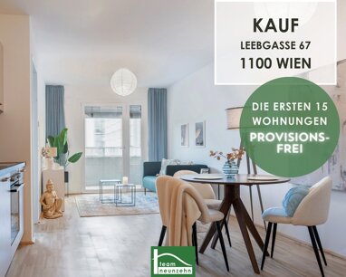 Wohnung zum Kauf provisionsfrei 235.600 € 2 Zimmer 37 m² 5. Geschoss Leebgasse 67 Wien 1100