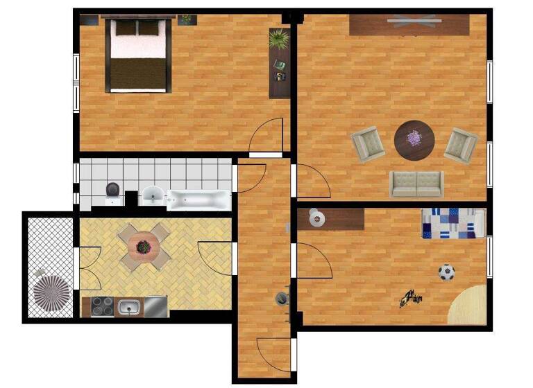 Wohnung zur Miete 615 € 3 Zimmer 79,5 m² 2. Geschoss frei ab 01.05.2026 Brüssower Straße 10 Prenzlau 17291