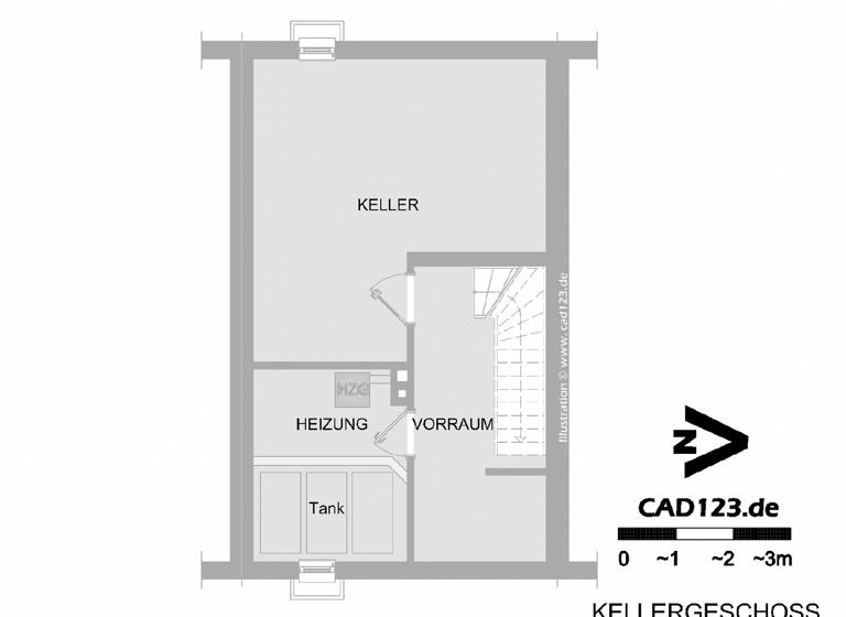 Reihenmittelhaus zum Kauf 175.000 € 4 Zimmer 78,4 m² 184 m² Grundstück Groß Grönau 23627