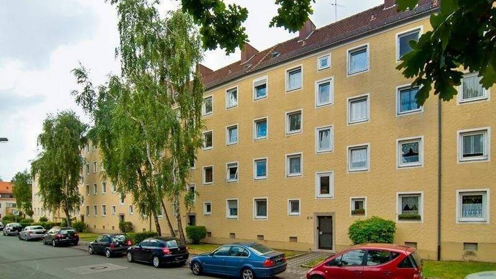 Wohnung zur Miete 678 € 2 Zimmer 52,1 m² frei ab 11.04.2026 Dunantstr. 15 Großreuth b Schweinau Nürnberg 90431