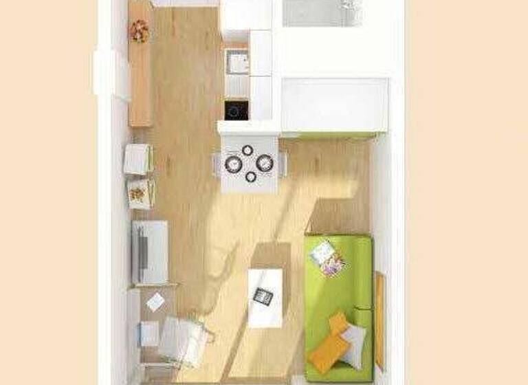 Studio zum Kauf 205.000 € 1 Zimmer 19 m² 4. Geschoss Ramersdorf-Perlach München 81669