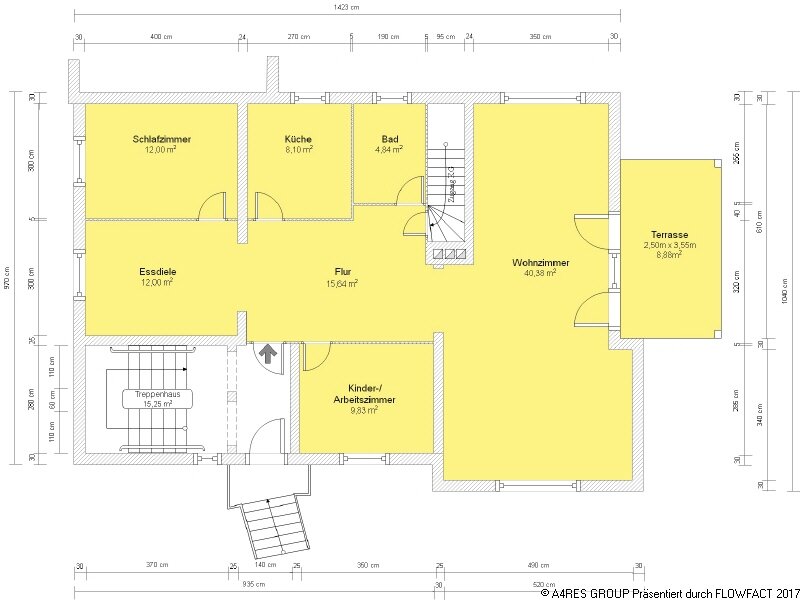 Wohnung zum Kauf 330.000 € 3,5 Zimmer 107,3 m²<br/>Wohnfläche Heiligensee Berlin 13503