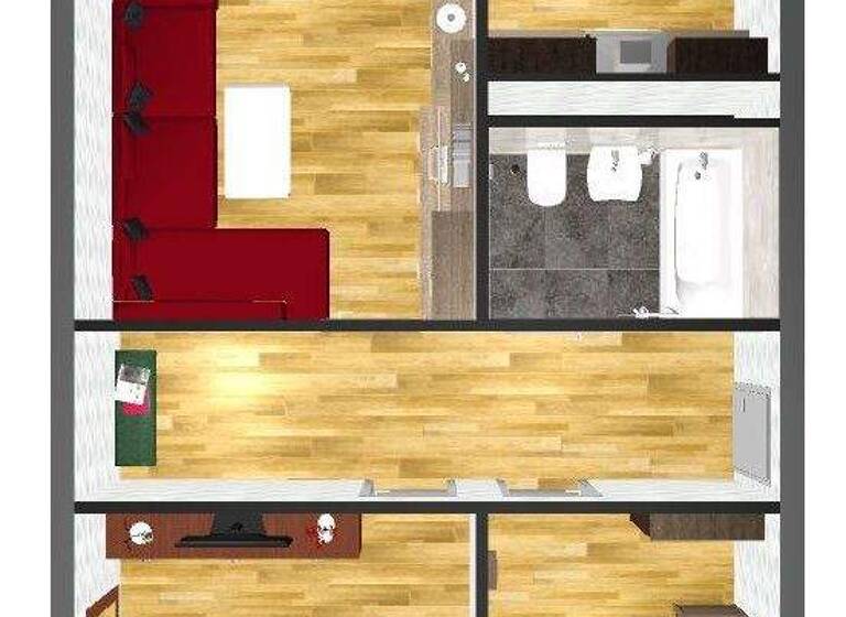 Wohnung zur Miete 299 € 3 Zimmer 70,7 m² 3. Geschoss Kleine Schaftrift 44 Alten Dessau-Roßlau 06847