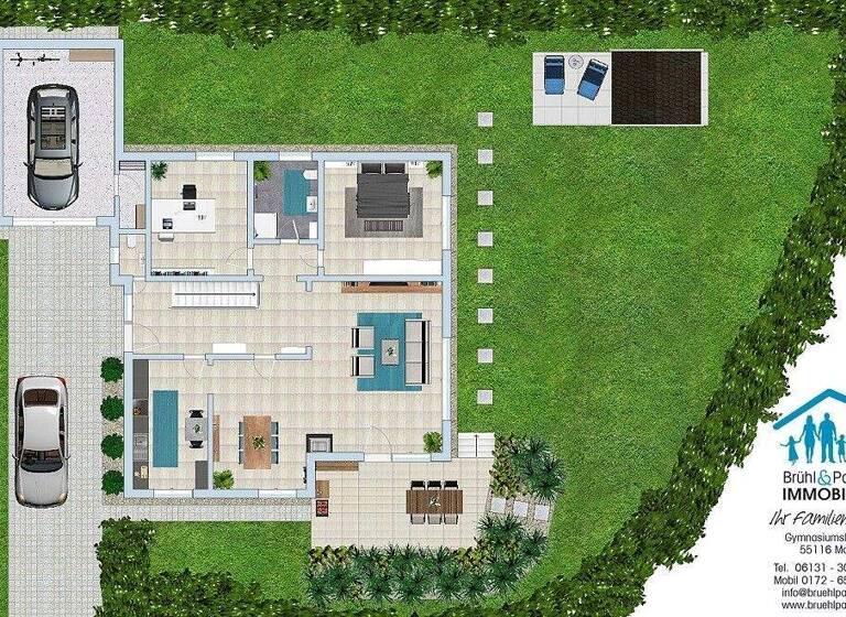 Bungalow zum Kauf 424.000 € 6 Zimmer 120 m² 776 m² Grundstück Daxweiler 55442