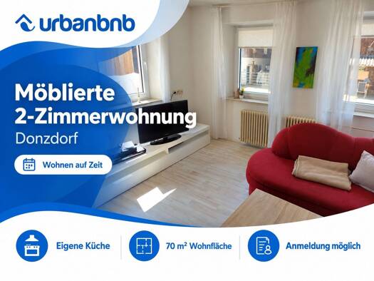 Wohnung zur Miete auf Zeit 1.000 € 2 Zimmer 70 m² frei ab sofort Ramprechtstraße Winzingen Donzdorf 73072