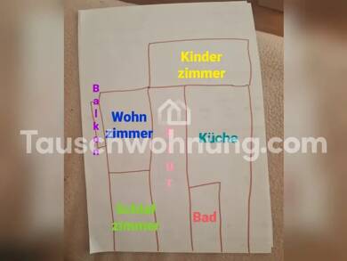 Wohnung zur Miete Tauschwohnung 460 € 3 Zimmer 60 m² 4. Geschoss Potsdam 14478