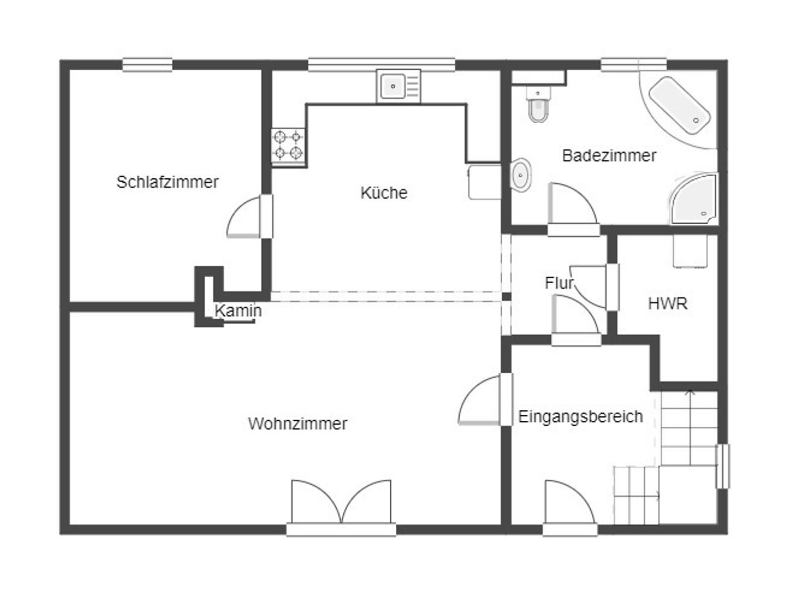 Immobilie zum Kauf als Kapitalanlage geeignet 209.000 € 4 Zimmer 120 m²<br/>Fläche 1.610,3 m²<br/>Grundstück Leopoldshagen 17375