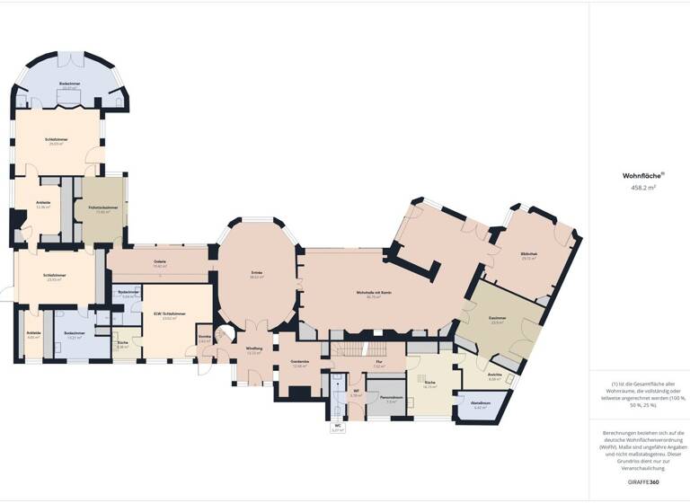 Villa zum Kauf 2.990.000 € 14 Zimmer 620 m² 2.758 m² Grundstück Wildensorg Bamberg / Wildensorg 96049